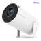 Projector Android 11 4K 1280*720P HY300 Dual Wifi 260ANSI 180°Flexible BT5.0 Cinema Outdoor Portable Projetor HY300 Pro.