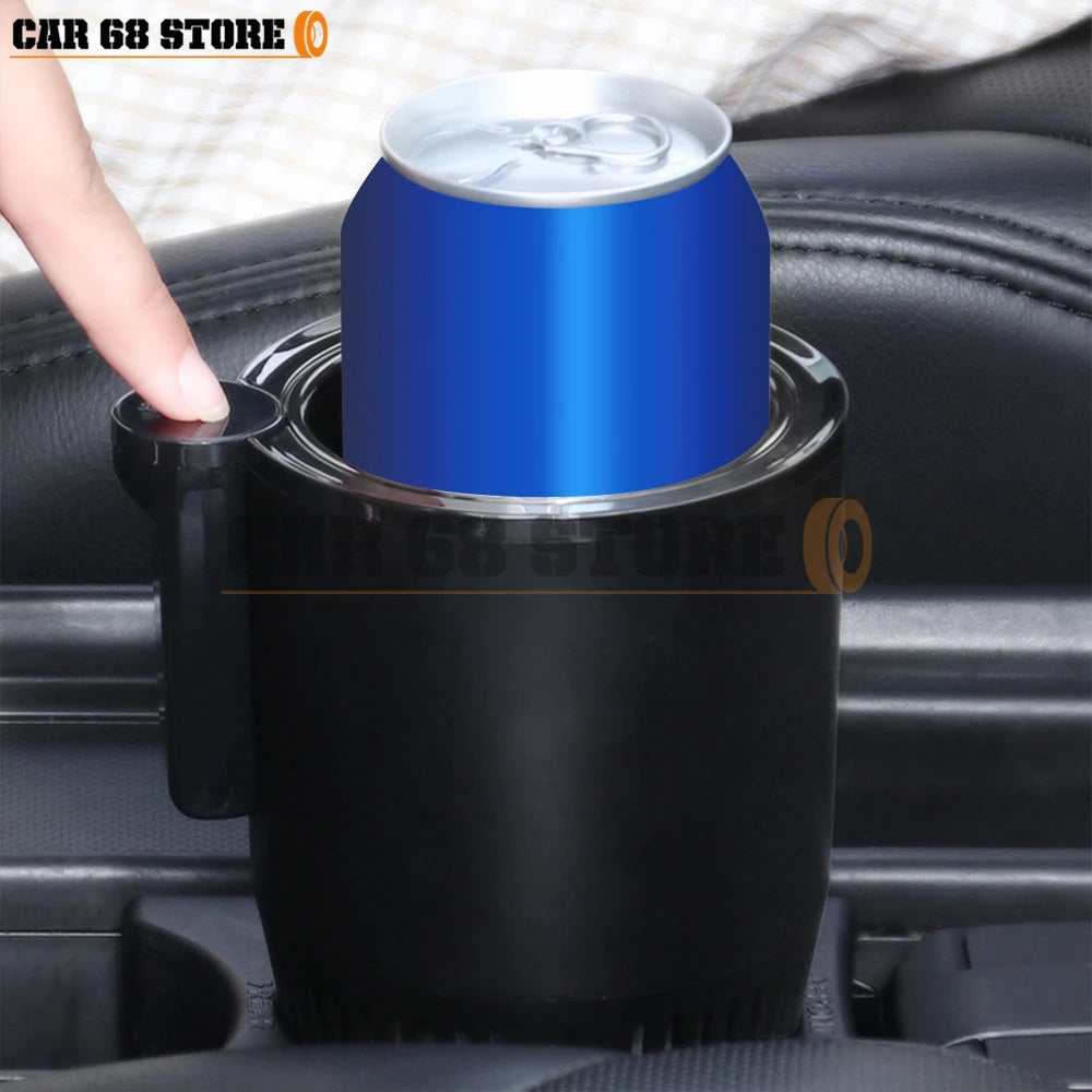 DC 12V Warmer Cooler Smart Car Cup Car Heating Cooling Cup 2-In-1 Car Office Cup Mug Holder Cooling Beverage Travel Drinks Cans.