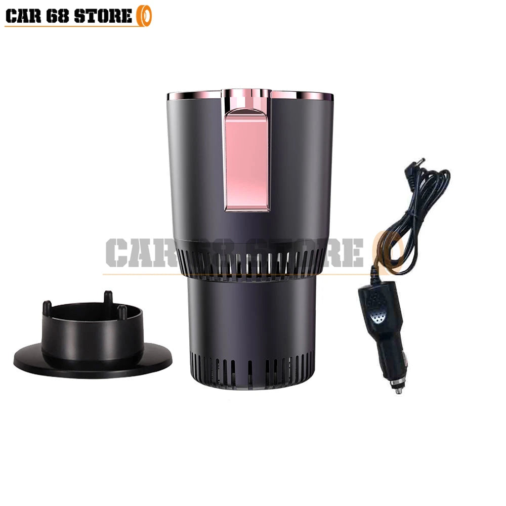 DC 12V Warmer Cooler Smart Car Cup Car Heating Cooling Cup 2-In-1 Car Office Cup Mug Holder Cooling Beverage Travel Drinks Cans.