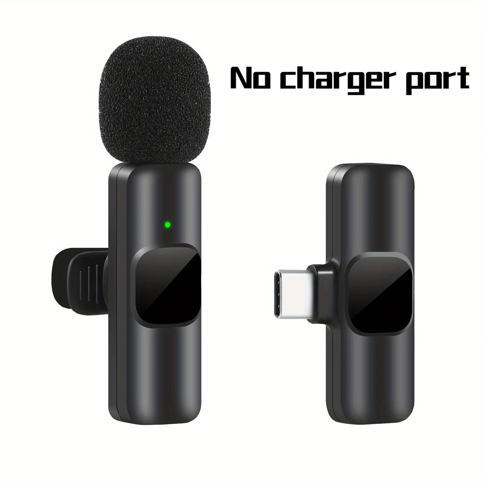 Professional Wireless Lavalier Microphone Perfect for Interviews Podcasts,Vlogs Videos for Iphone&Ipad-For Android,Ios and 3.5Mm.